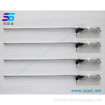 Stainless steel cooking thermometer temperature probe